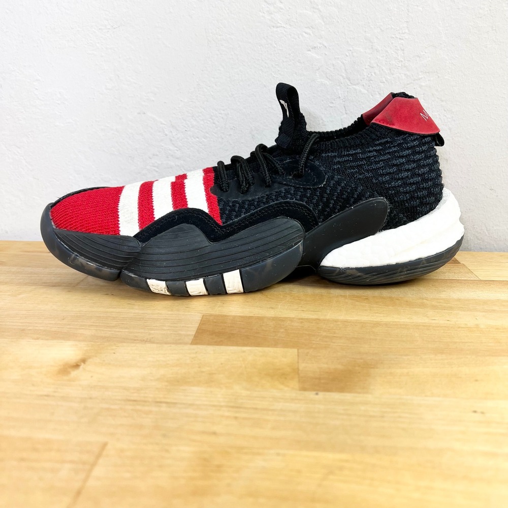 Adidas Trae Young 2 Chinese New Year Red Basketball Shoes IF2163 Men's Size 8